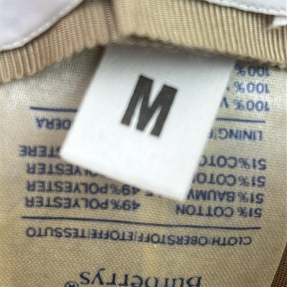 Vtg Burberrys’ Women Tan Check Pattern Bucket Hat - Picture 7 of 14